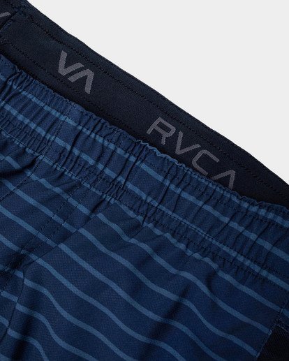 14 Yogger Stretch Elastic Waist Shorts 17" Blue V201TRYS RVCA