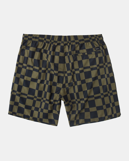 1 Yogger IV Elastic Waist Shorts 17" Brown V2091YGR RVCA