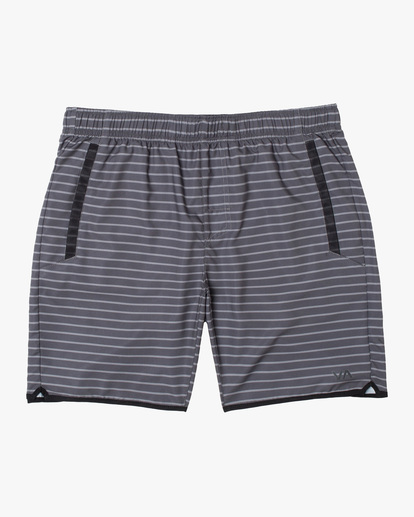 0 Yogger IV Elastic Waist Shorts 17" Black V2091YGR RVCA