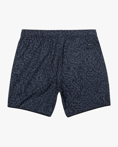 1 Yogger IV Elastic Waist Shorts 17" Black V2091YGR RVCA