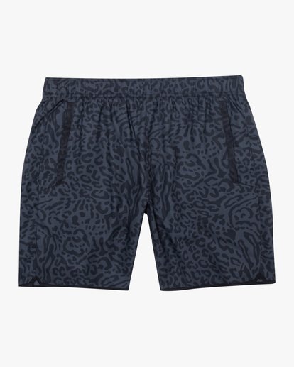 2 Yogger IV Elastic Waist Shorts 17" Black V2091YGR RVCA