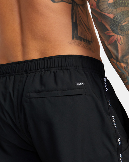 7 Yogger IV Elastic Waist Shorts 17" Grey V2091YGR RVCA