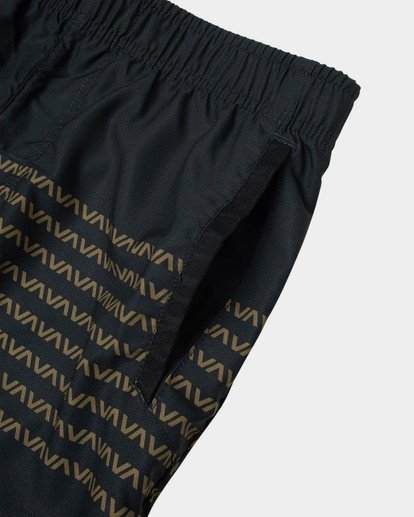 11 YOGGER IV ATHLETIC SHORTS 17" Black V2091YGR RVCA