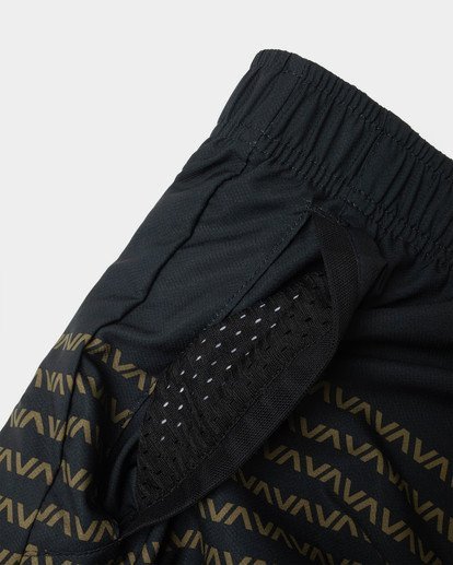 13 YOGGER IV ATHLETIC SHORTS 17" Black V2091YGR RVCA