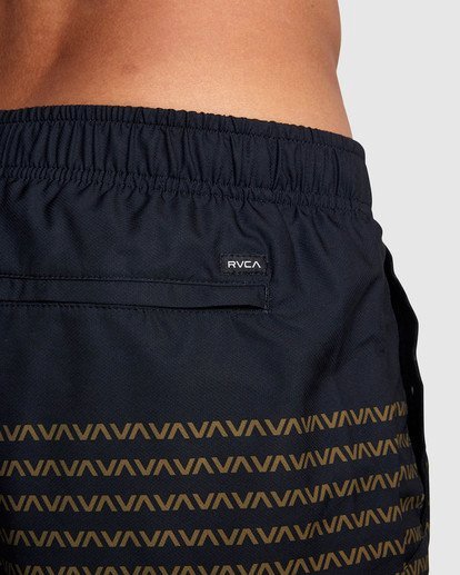 9 YOGGER IV ATHLETIC SHORTS 17" Black V2091YGR RVCA