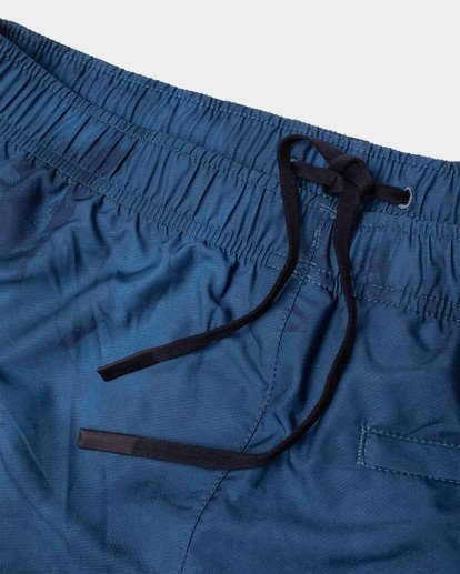 12 Yogger IV Elastic Waist Shorts 17" Blue V2091YGR RVCA