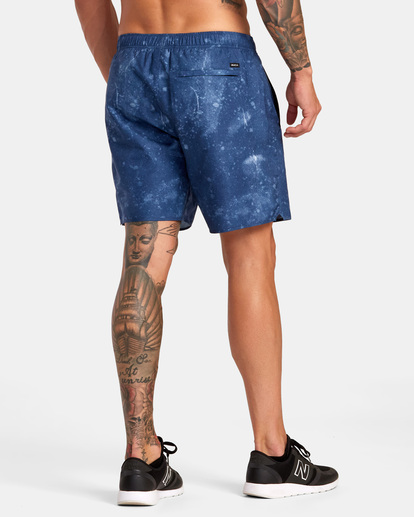 5 Yogger IV Elastic Waist Shorts 17" Blue V2091YGR RVCA