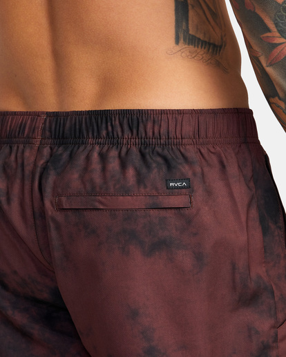 8 Yogger IV Elastic Waist Shorts 17" Black V2091YGR RVCA