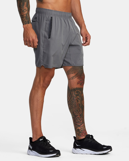 7 YOGGER IV ATHLETIC SHORTS 17" Grey V2091YGR RVCA