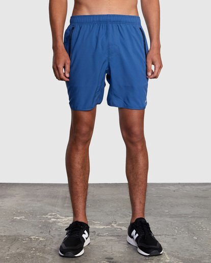 2 YOGGER IV ATHLETIC SHORTS 17" Blue V2091YGR RVCA