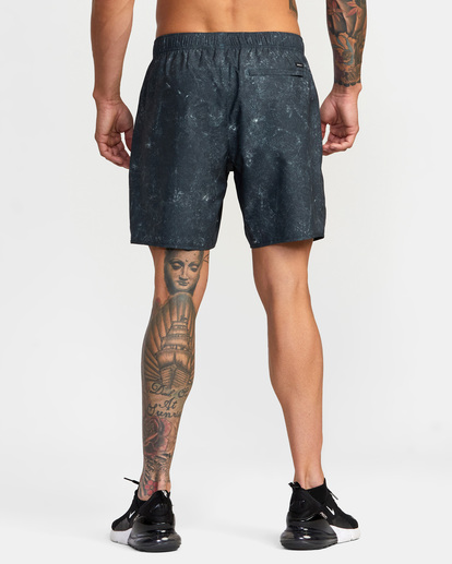 2 Yogger IV Elastic Waist Shorts 17" White V2091YGR RVCA