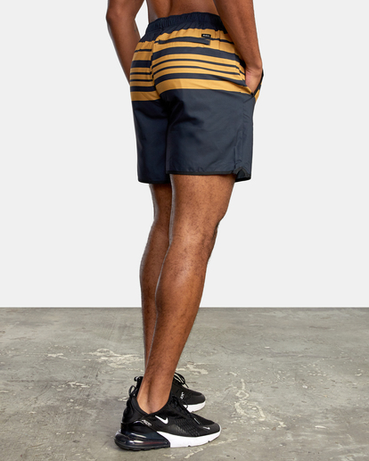 6 Yogger IV Elastic Waist Shorts 17" Yellow V2091YGR RVCA
