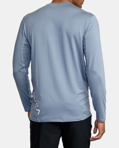 2 Sport Vent Long Sleeve Tee Blue V9011RSV RVCA
