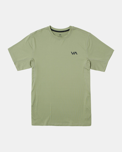 0 Sport Vent Performance Tee Green V9021RSV RVCA