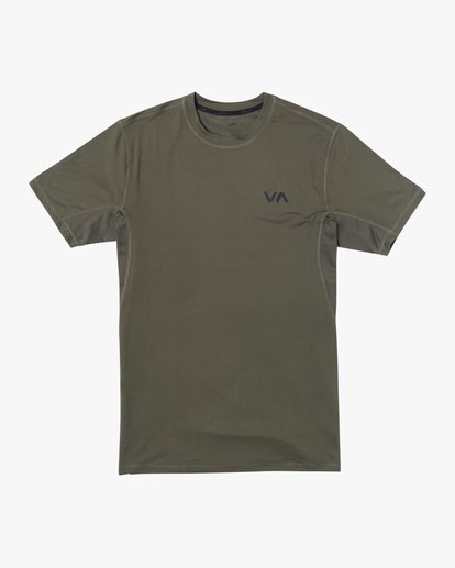 0 Sport Vent Performance Tee Green V9021RSV RVCA