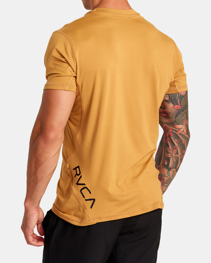 5 Sport Vent Performance Tee Brown V9021RSV RVCA