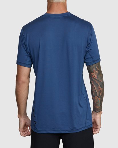 1 Sport Vent Performance Tee Blue V9021RSV RVCA