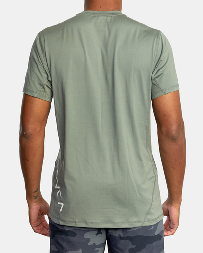 1 Sport Vent Performance Tee Green V9021RSV RVCA