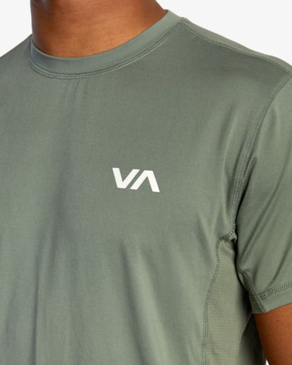 2 Sport Vent Performance Tee Green V9021RSV RVCA