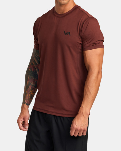4 VA Sport Vent - Haut manches courtes pour Homme Marron V9021RSV RVCA