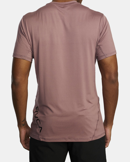 2 Sport Vent Performance Tee Purple V9021RSV RVCA