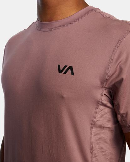 3 Sport Vent Performance Tee Purple V9021RSV RVCA