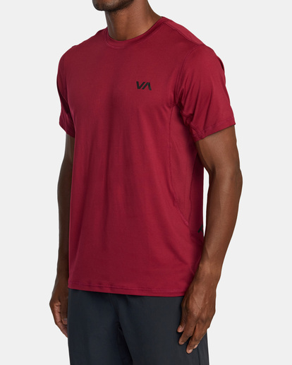 3 Sport Vent Performance Tee Red V9021RSV RVCA
