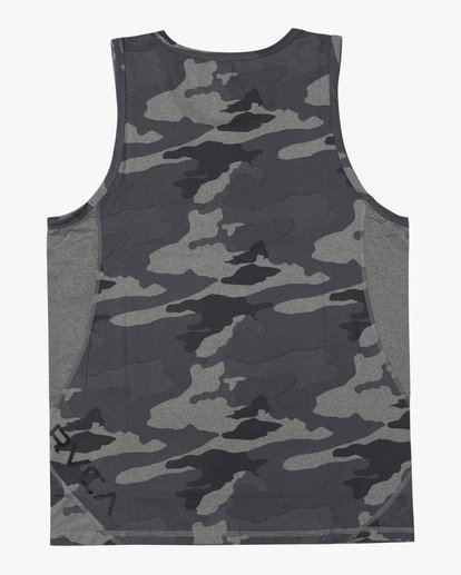 1 Sport Vent Tank Top Brown V9031RST RVCA