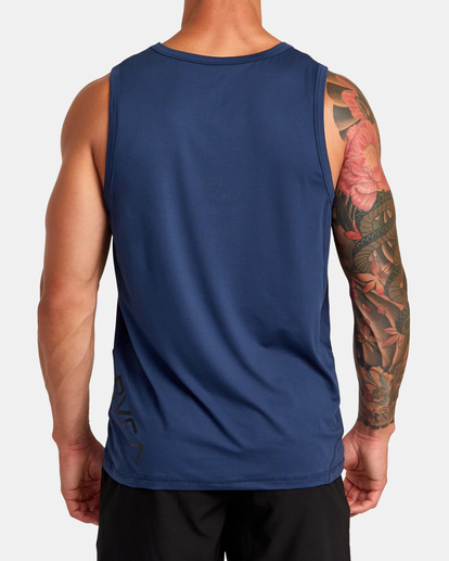 2 Sport Vent Tank Top Blue V9031RST RVCA