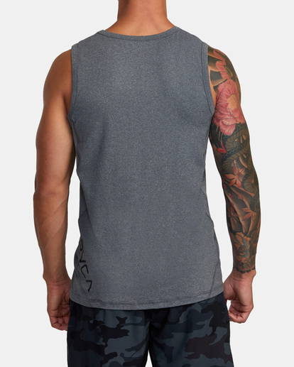 3 Sport Vent Tank Top Brown V9031RST RVCA