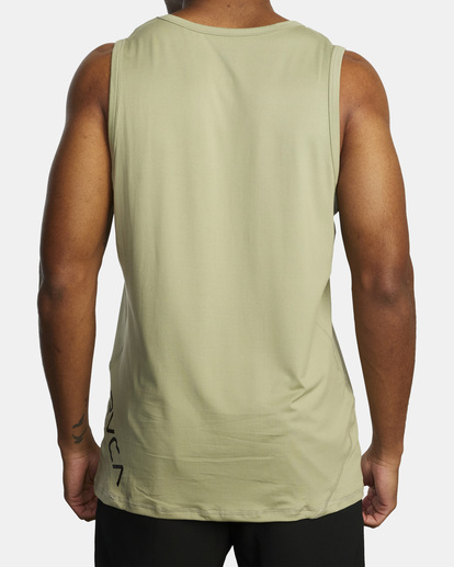 2 Sport Vent Tank Top Green V9031RST RVCA