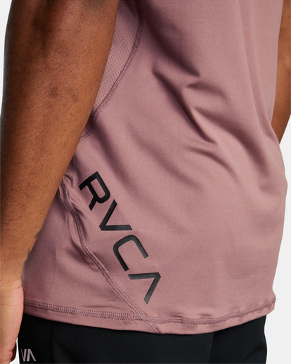 7 Sport Vent Tank Top Purple V9031RST RVCA