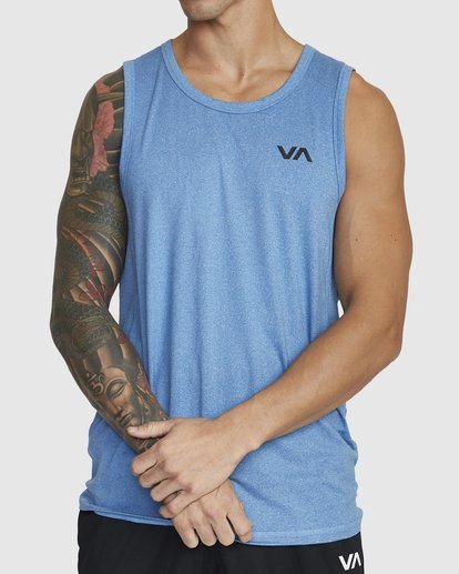 0 Sport Vent Tank Top Black V9031RST RVCA
