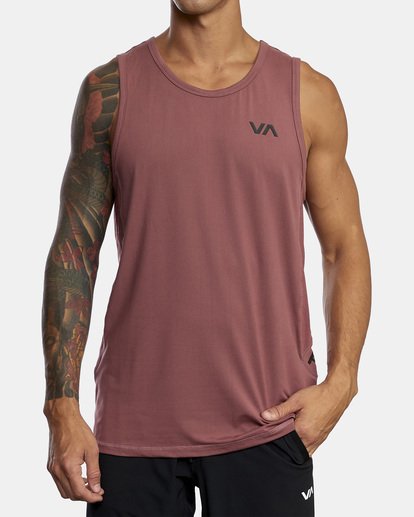 2 Sport Vent Tank Top White V9031RST RVCA
