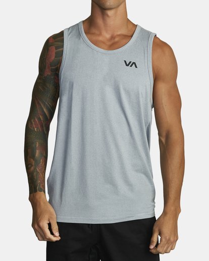 0 Sport Vent Tank Top Grey V9031RST RVCA
