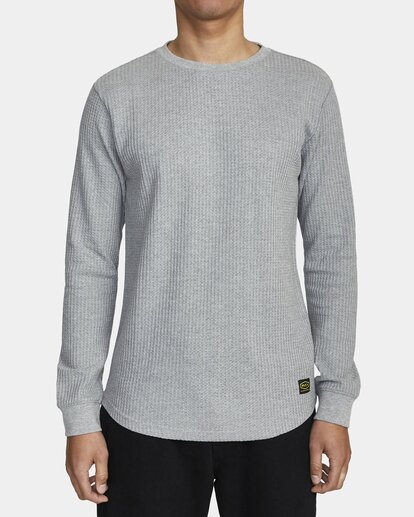 5 Recession Day Shift 2022 - Haut thermique manches longues pour Homme Gris W1KTRKRVP1 RVCA