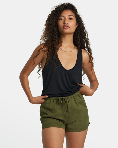 0 New Yume Drawcord Shorts Brown W202PRNY RVCA