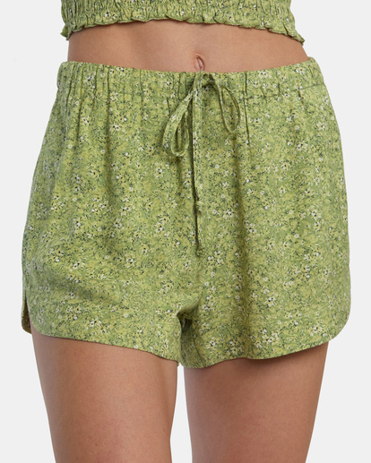 5 New Yume Drawcord Shorts Green W202PRNY RVCA