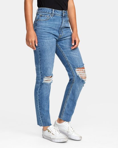 Piper High Rise Tapered Denim | RVCA