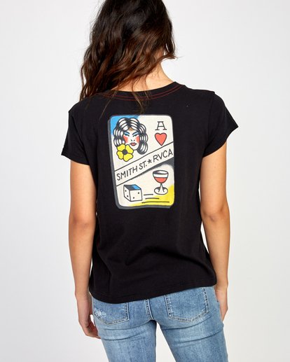 1 Smith Street T-Shirt Black W412VRSS RVCA