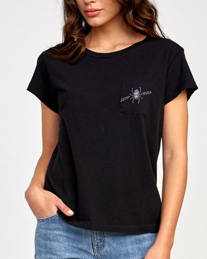 2 Smith Street T-Shirt Black W412VRSS RVCA