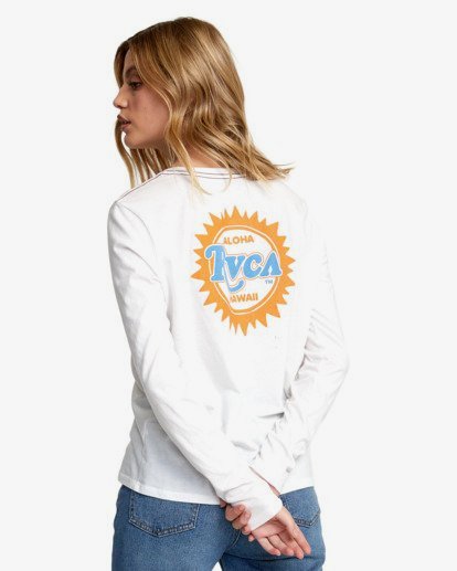 SUNBURST ALOHA LONG SLEEVE T-SHIRT | RVCA