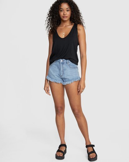 3 Minted Tank Top Black W9021RMI RVCA