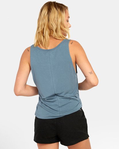 1 Minted Tank Top Orange W9021RMI RVCA