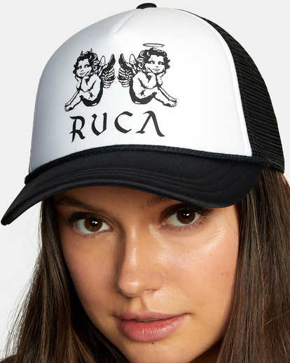 2 Unphased Trucker Hat Grey WAHWWRUN RVCA