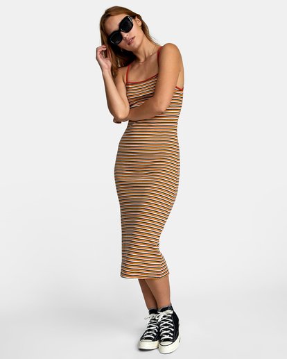 rvca striped dress