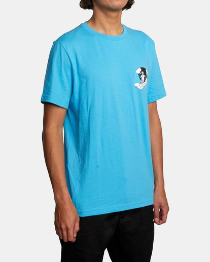 5 Luke Pelletier Skull Shred - T-Shirt for Men  X1SSRTRVS1 RVCA
