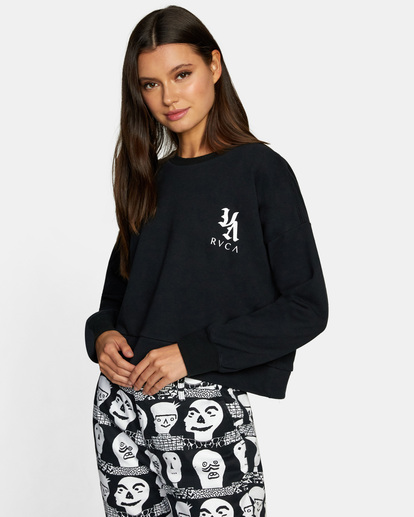 Rvca sweatshirt outlet womens