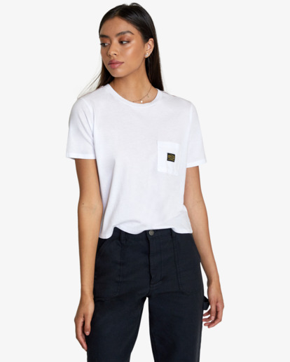 0 Recession Vanagain - T-Shirt for Women White Z3SSSARVF1 RVCA