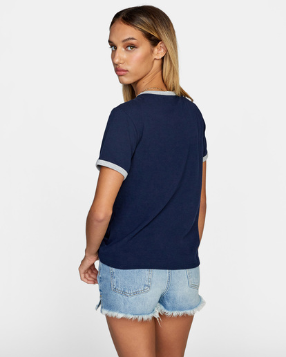 4 Clawed 2022 - T-Shirt for Women Blue Z3SSSFRVF1 RVCA
